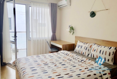 Two bedrooms apartment for rent in Van Cao st,Ba Dinh district, Hanoi